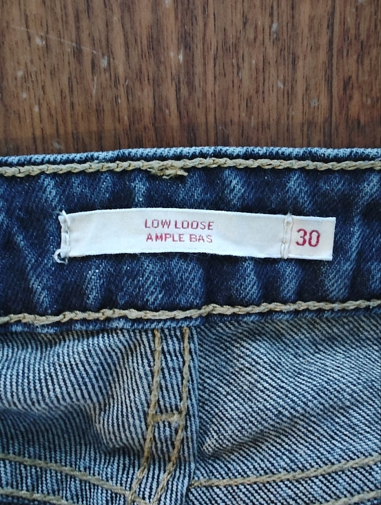 LEVI'S Low Loose Jeans 30x30 - Picture 5 of 6